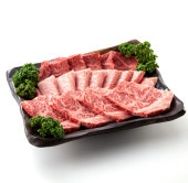 比婆牛焼き肉用3種セット<br>（ロース・カルビ・モモ）各150g
