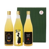 白根りんご農園の<br>りんごのジュース3種類セット
