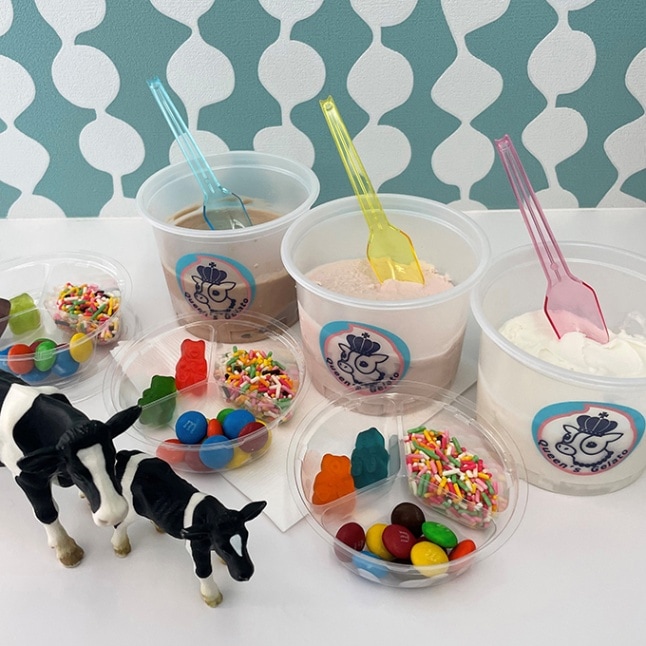 Queen's Gelatoの<br>おめかしジェラート | 特集バナー,アイス特集