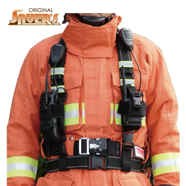 無線機用ハーネス ブラック フリーサイズ ラジオハーネス