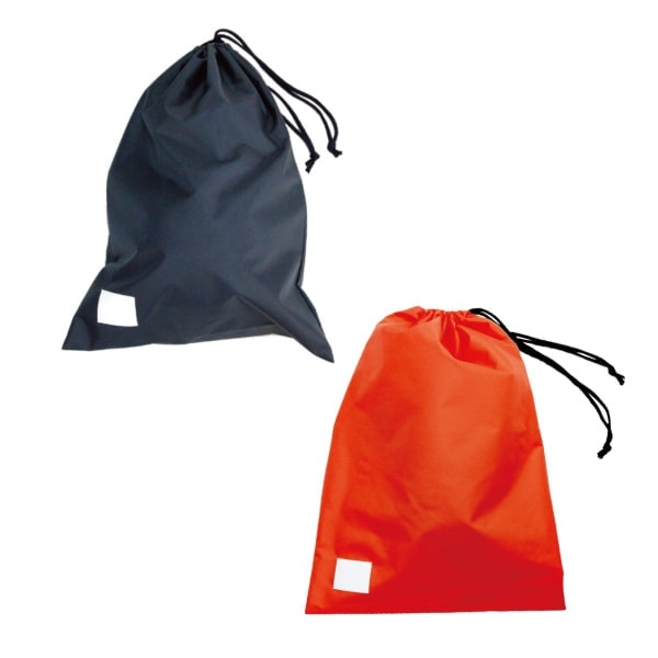 バイオライナー巾着（ブラック、オレンジ）