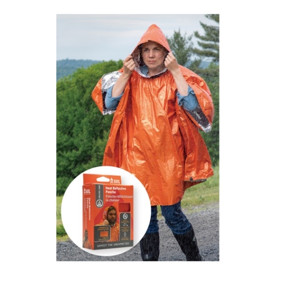 SOL　ヒートリフレクティブポンチョ