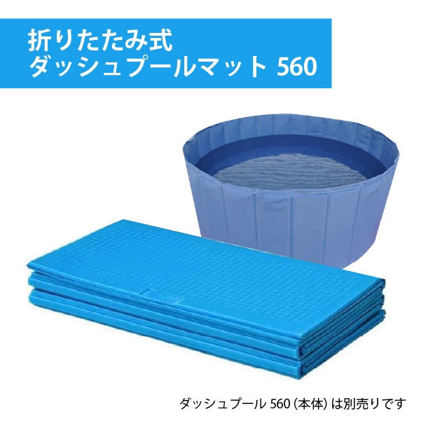 【受発注】折りたたみ式ダッシュプールマット560 