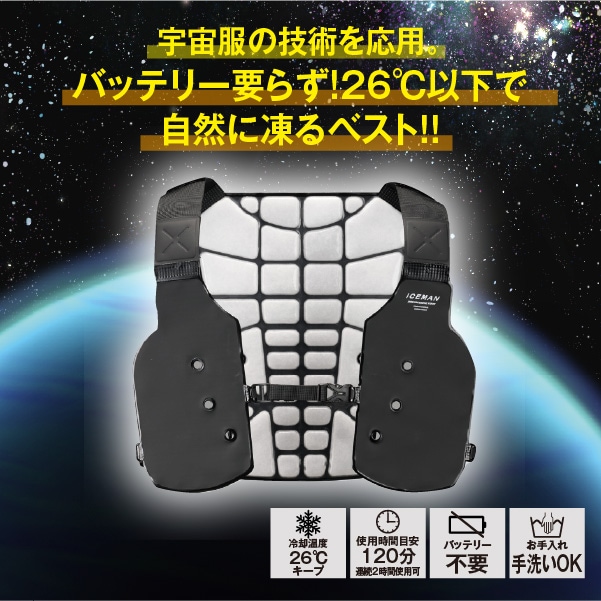 【受発注】アイスマンPCMベストⅡ