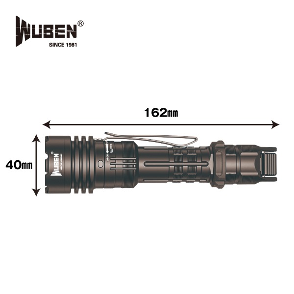 WUBEN】T1 タクティカルライト｜WUBEN（ウーベン）｜セイバーズ公式EC