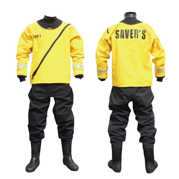 救助服 受発注】水面救助活動用防水スーツ SVY-02F 【セイバーズオリジナル