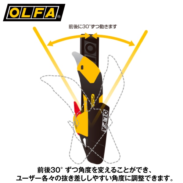 OLFA】ハイパー専用クイックルホルダー（ハイパーAL型付き）｜グッズ