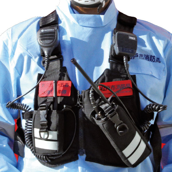消防無線 受話器 実物 払下げ品 DJ-XF5_DR-XF5.jpg