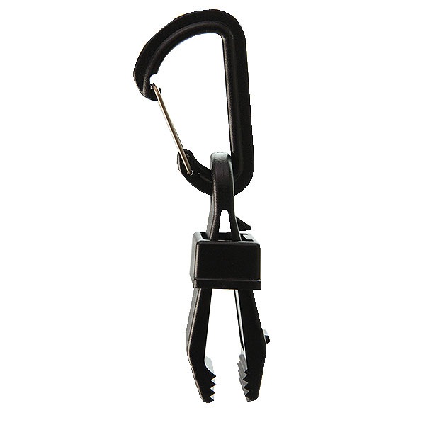 ウロボロスクリップ（蓄光、ブラック）｜その他の手袋・グッズ