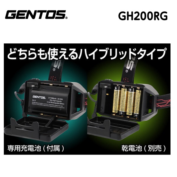 在庫限り】GH200RG GENTOS｜ライト｜セイバーズ公式ECサイト