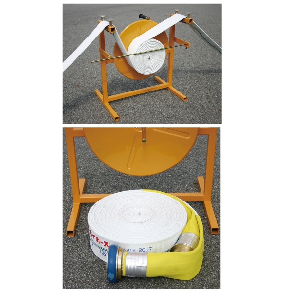受発注】消防ホース巻取り器 タコマンV2【消防団・操法】｜すべての