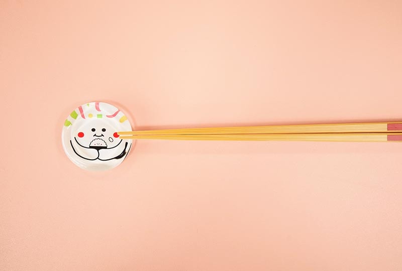 いかべえガラス箸置き | サワダのいか昆布公式ストアでご飯の