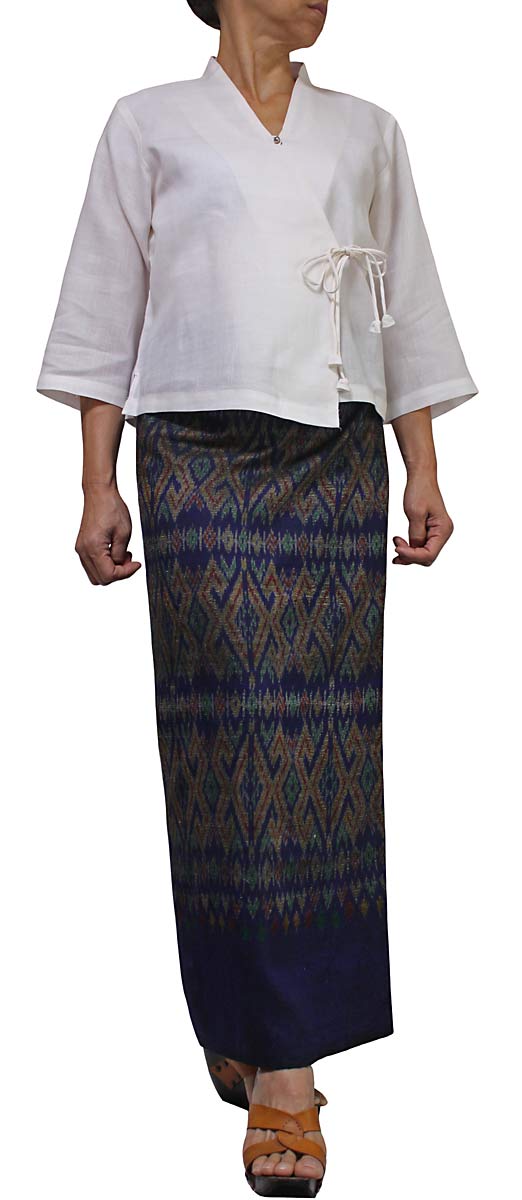 タイダム族パーカー オーバーオールスカート 注文 タイ製 タイダム族