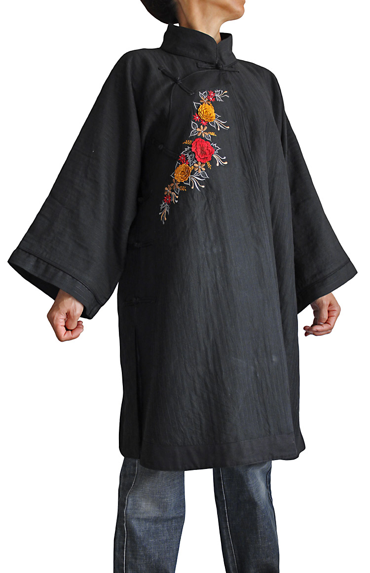 刺繍シルクチャイナコート 984.刺繍シルクチャイナコート | Dramas