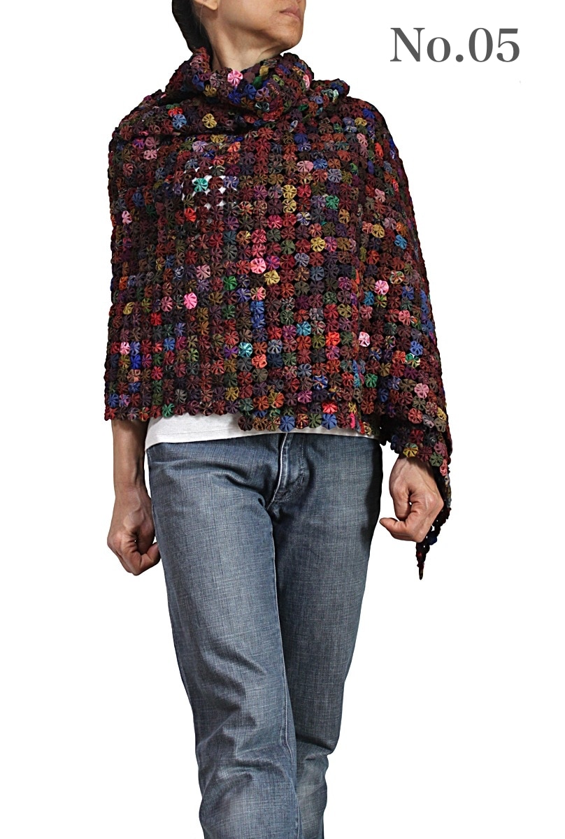 オールドタイシルクヨーヨーキルトストール（TX-097） | アクセサリー