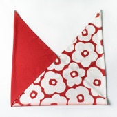 撥水あづま袋　【ＡＺＵＭＡ】　椿（赤）　ギフト最適品