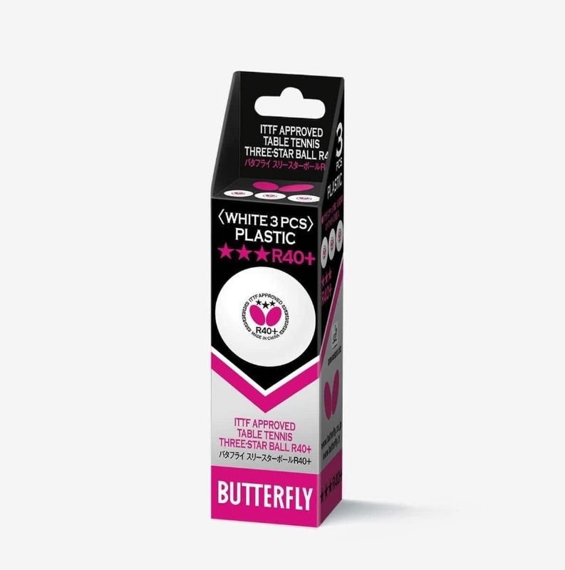 バタフライ　３スターボールＲ４０＋（３個入）　