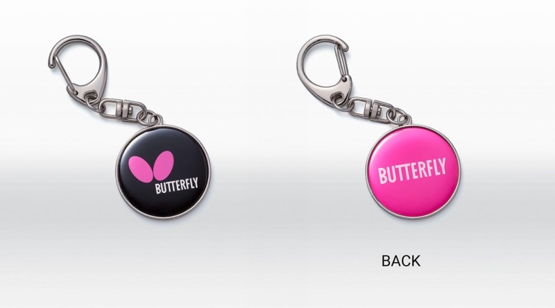 バタフライ　サークル・キーホルダー　