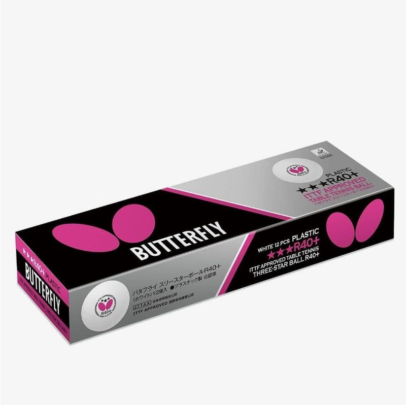 バタフライ　３スターボールＲ４０＋ １ダース（12個入）　