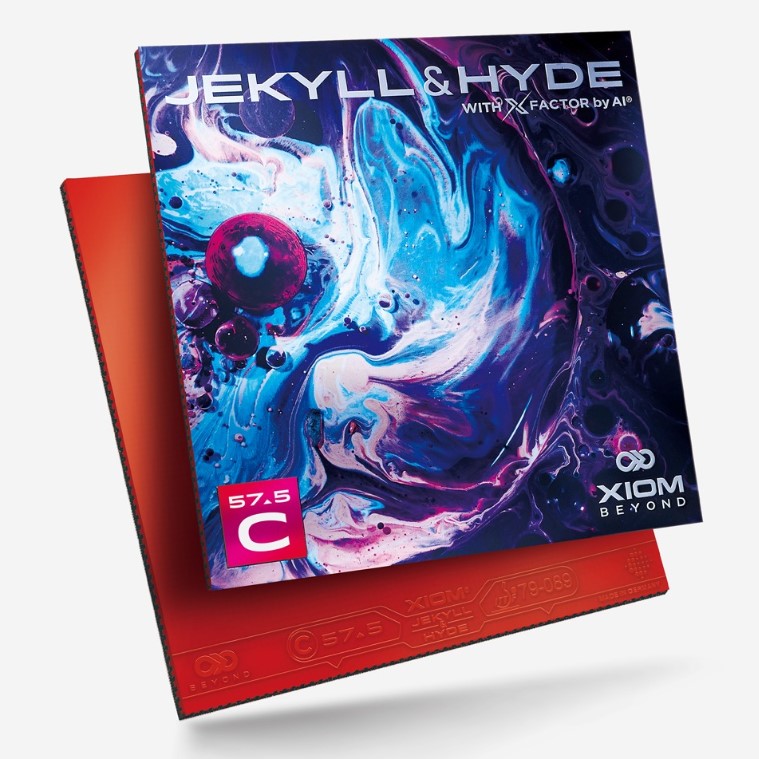 【微粘着ラバー】ＸＩＯＭ ジキル＆ハイド Ｃ57.5（JEKYLL&HYDE Ｃ57.5)　