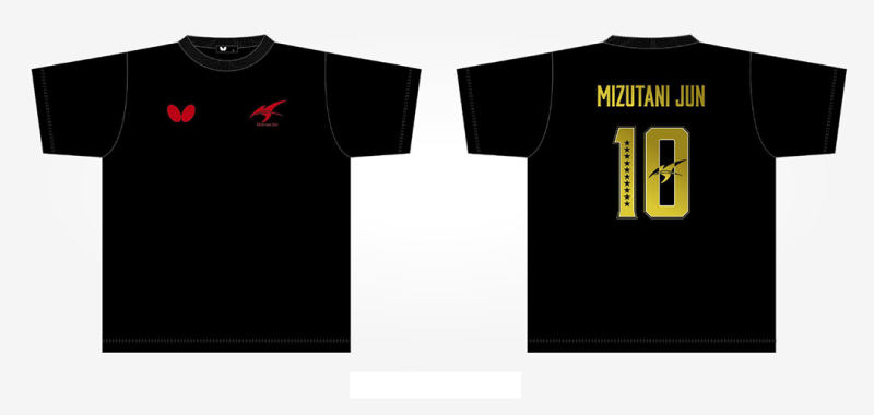 BUTTERFLY 限定Ｔシャツ 水谷隼ＴシャツA　　