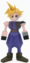 ファイナルファンタジーVII ポリゴンソフビ クラウド・ストライフ【スクウェア・エニックス 2025年12月入荷予定・予約】|一般フィギュア|フィギュア