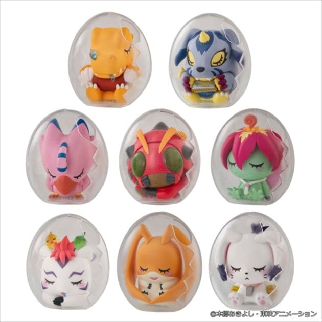 MEGA EGG FIGURE デジモンアドベンチャー おやすみデジコレ! 1BOX入数:8【メガハウス 2027年5月入荷予定・予約】