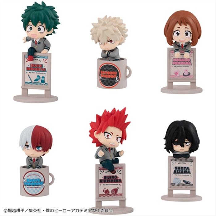 お茶友シリーズ 僕のヒーローアカデミア ひとやすみティータイム 1BOX入数:6【メガハウス 2027年4月入荷予定・予約】