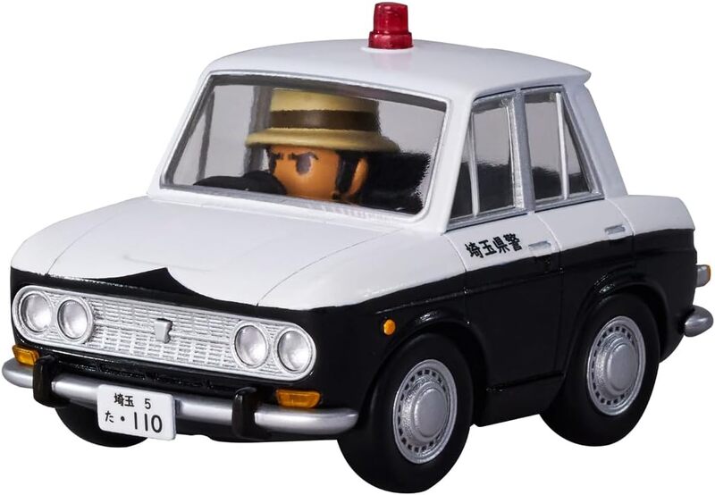 T-SPARK QV-09 Q VILLAGE ルパン三世 カリオストロの城 日産 ブルーバード パトカー【タカラトミー 2027年5月入荷予定・予約】