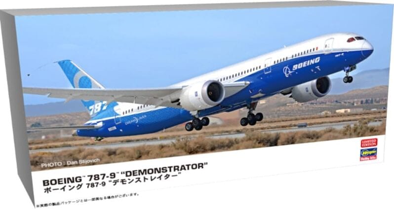 ボーイング 787-9 “デモンストレイター”【ハセガワ 2027年1月入荷予定・予約】