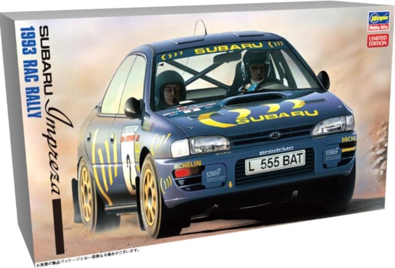 スバル インプレッサ “1993年 RAC ラリー”【ハセガワ 2027年1月入荷予定・予約】