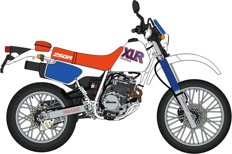 ホンダ XLR250R (MD22) (1992)【ハセガワ 2027年1月入荷予定・予約】