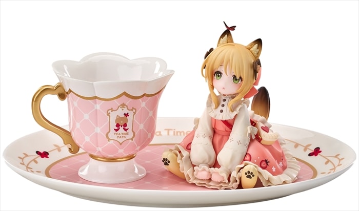 DLCシリーズ『ティータイム キャッツ』「オレンジ キャット」 完成品フィギュア【RIBOSE 2027年7月入荷予定・予約】