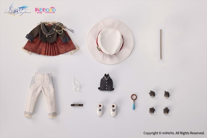 PICCODO ACTION DOLL X 崩壊:スターレイル 景元(けいげん) スターレイルLIVE Ver. オプションパーツセット【GENESIS 2027年5月入荷予定・予約】