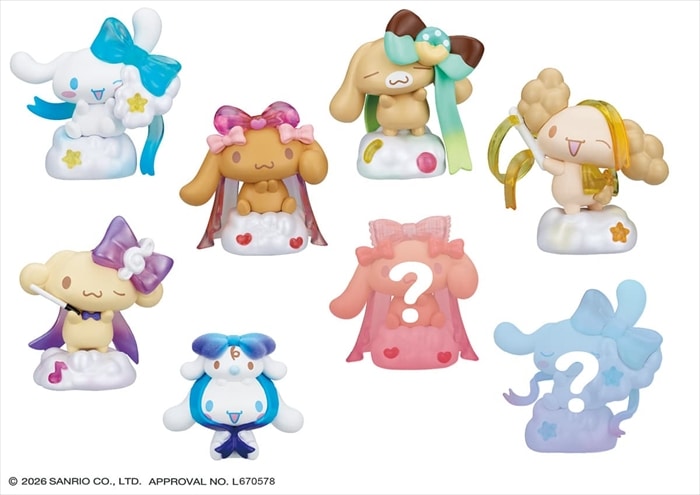 PERIHAPI！ Hide ＆Seek かくれんぼ シナモロール りぼんver. 1BOX入数：8【タカラトミーアーツ 2027年4月入荷予定・予約】