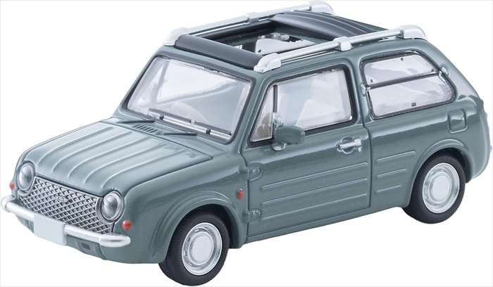 トミカリミテッドヴィンテージ ネオ LV-N394b 日産 PAO キャンバストップ (オリーブグレー) 1989年式【トミーテック 2027年4月入荷予定・予約】