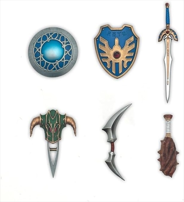 再販 ドラゴンクエスト ウェポンズコレクションVol.1 1BOX入数:6【スクウェア・エニックス 2027年2月入荷予定・予約】