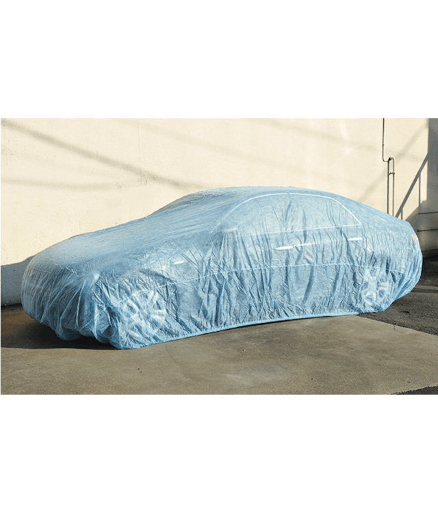 不織布自動車カバー　（普通車用　・　ワゴン車用）