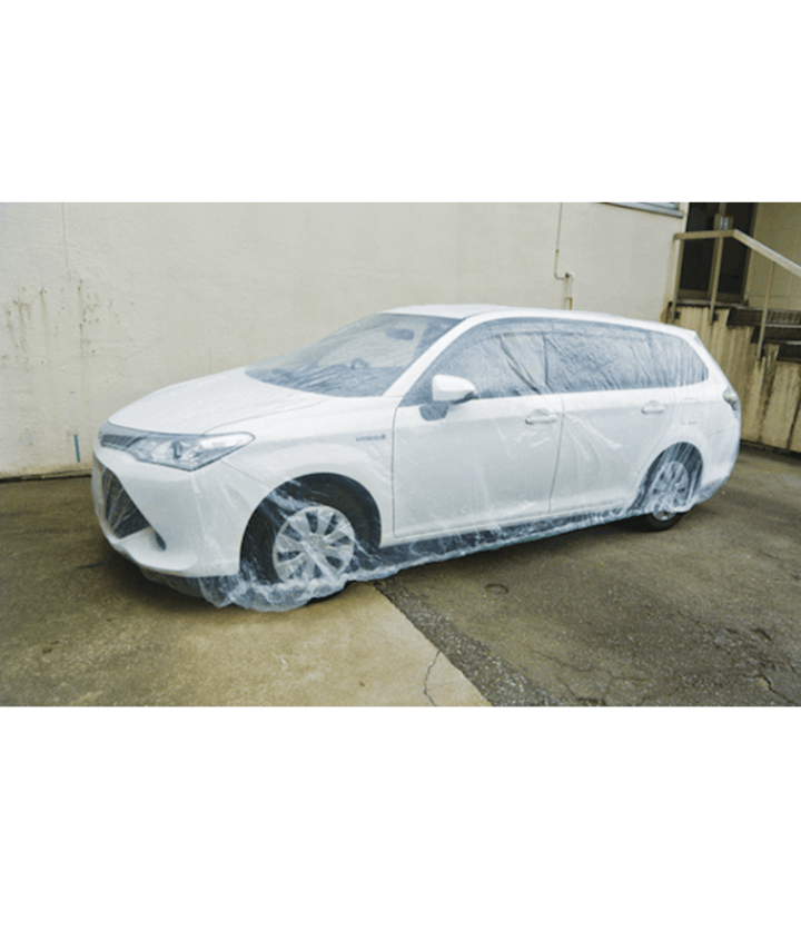 アジャスト付ポリ カーカバー　（普通車用　・　RV用）