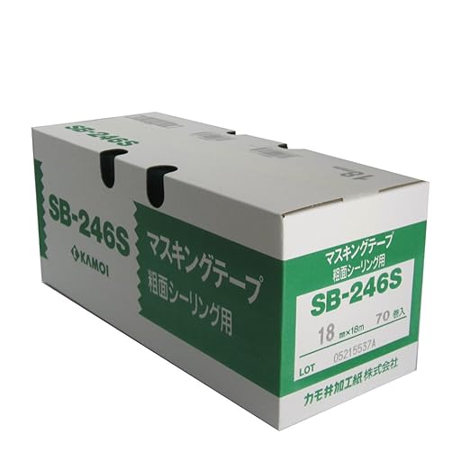 カモ井　マスキングテープ　ＳＢ-２４６Ｓ　粗面サイディングボード用