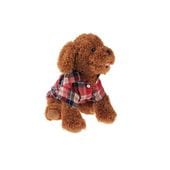 【即納】ペットウェア チェック柄 半袖 シャツ 犬服 犬の服 犬用 小型犬 中型犬 生地 通気性 伸縮性 シンプル オールシーズン 春 夏 かわいい おしゃれ|ペットウェア|ペット用品