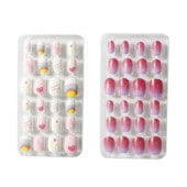 子供用ネイルシールセット 小さい爪用 ネイルシール 24枚セット タイプ1 完成品 つけ爪 マニキュア ネイル 簡単 貼る 女の子 可愛い お出掛け お洒落|キッズ雑貨|キッズ用品