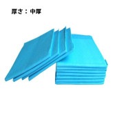使い捨てペット用シート 折り畳み式 中厚 ペットパッド ブルー 吸収力 消臭 尿パッド トイレシート 漏れ防止 足濡れ防止 床漏れ防止 小型 中型 まとめ買い|ペット用品|ペット用品