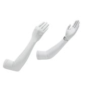 レディース 指先あり 穴あき アームカバー 冷感 アイスシルク 腕カバー 滑り止め スマホ操作 通気性 日焼け対策 ドライブ スポーツ 薄い シンプル 着脱 春 夏|ファッション小物|レディースファッ