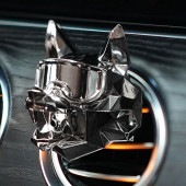 車内用 狼型 メタリック ウルフ カーディフューザー ディフューザー シプレフルーティー エアコン吹き出し口 香り リラックス クール 装飾 取り付け|車|趣味
