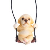 ペット用品 カーアクセサリー ワンサイズ 2タイプ 犬 猿 ブランコ 耐久性 丈夫 長持ち ミラーアクセサリー インテリア ゆれる かわいい|車|趣味