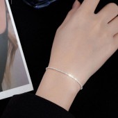 レディース シルバー925 ブレスレット アジャスター アクセサリー パーティー ギフト プレゼント 記念日 誕生日 調整 上品 シンプル お洒落|ファッション小物|レディースファッション