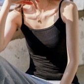 レディース キャミソール ノースリーブ インナー トップス ストレッチ 吸湿性 放湿性 蒸れにくい リラックス 肌に優しい ベーシック 無地 お洒落 オールシーズン|下着・靴下・部屋着|レディースファ