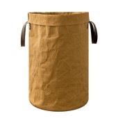 日用品雑貨 収納バスケット 2カラー ワンサイズ 撥水加工済 丈夫 耐久性 破れにくい 取っ手部分 しっかりしている 持ち運び楽 口が大きい|雑貨|インテリア・日用品