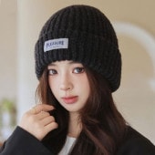 レディース ニット帽 ワッチキャップ ビーニー ニット キャップ 帽子 タグ付き モコモコ ふんわり ゆったり 柔らかい 暖かい 可愛い シンプル お洒落 秋 冬|ファッション小物|レディースファッシ